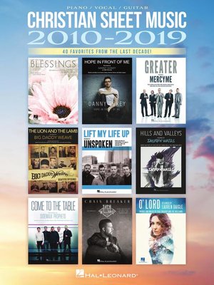 cover image of Christian Sheet Music 2010-2019